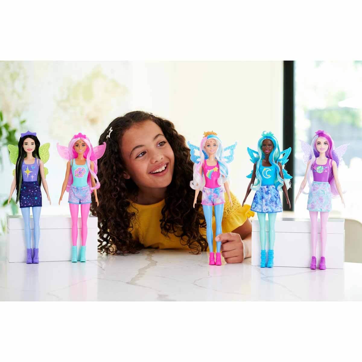 BARBIE COLOR REVEAL RENK DEGISTIREN BARBIE GALAKSI SERISI SURPRIZ KUTU HJX61 Diğer HJX61