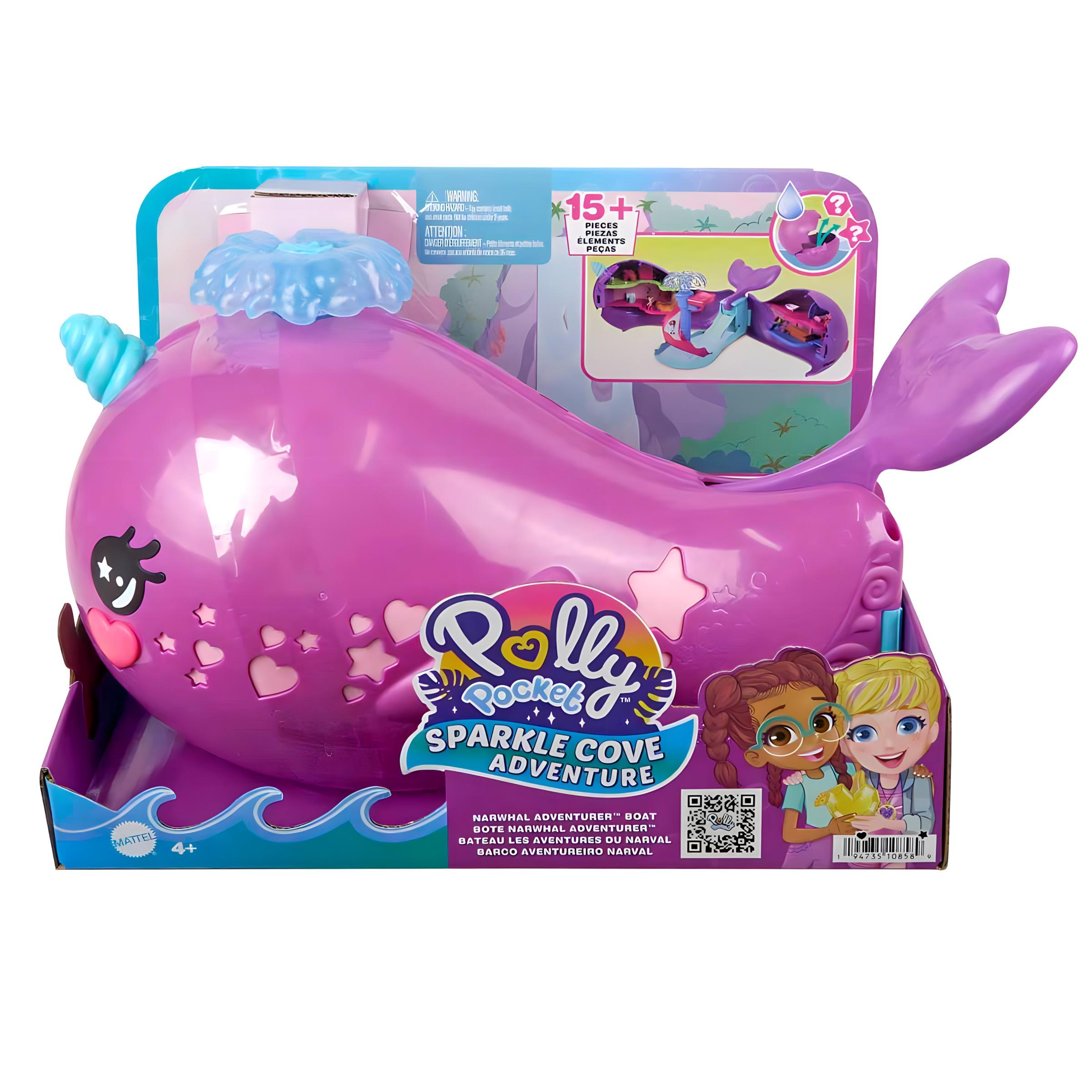 POLLY POCKET SPARKLE COVE MACERA TEKNESI HKV71 Diğer HKV71