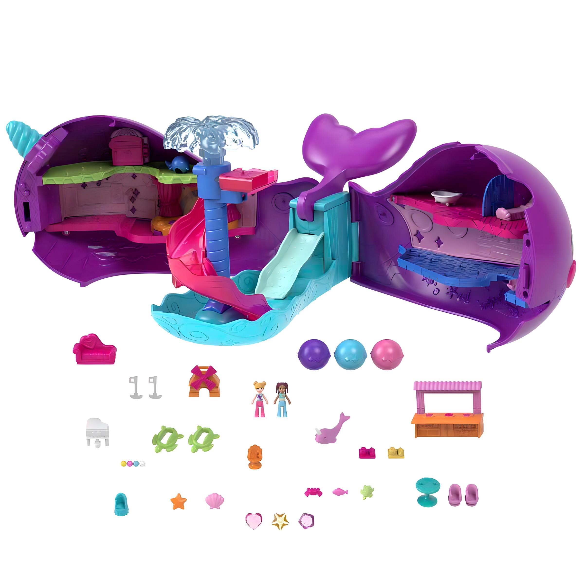 POLLY POCKET SPARKLE COVE MACERA TEKNESI HKV71 Diğer HKV71