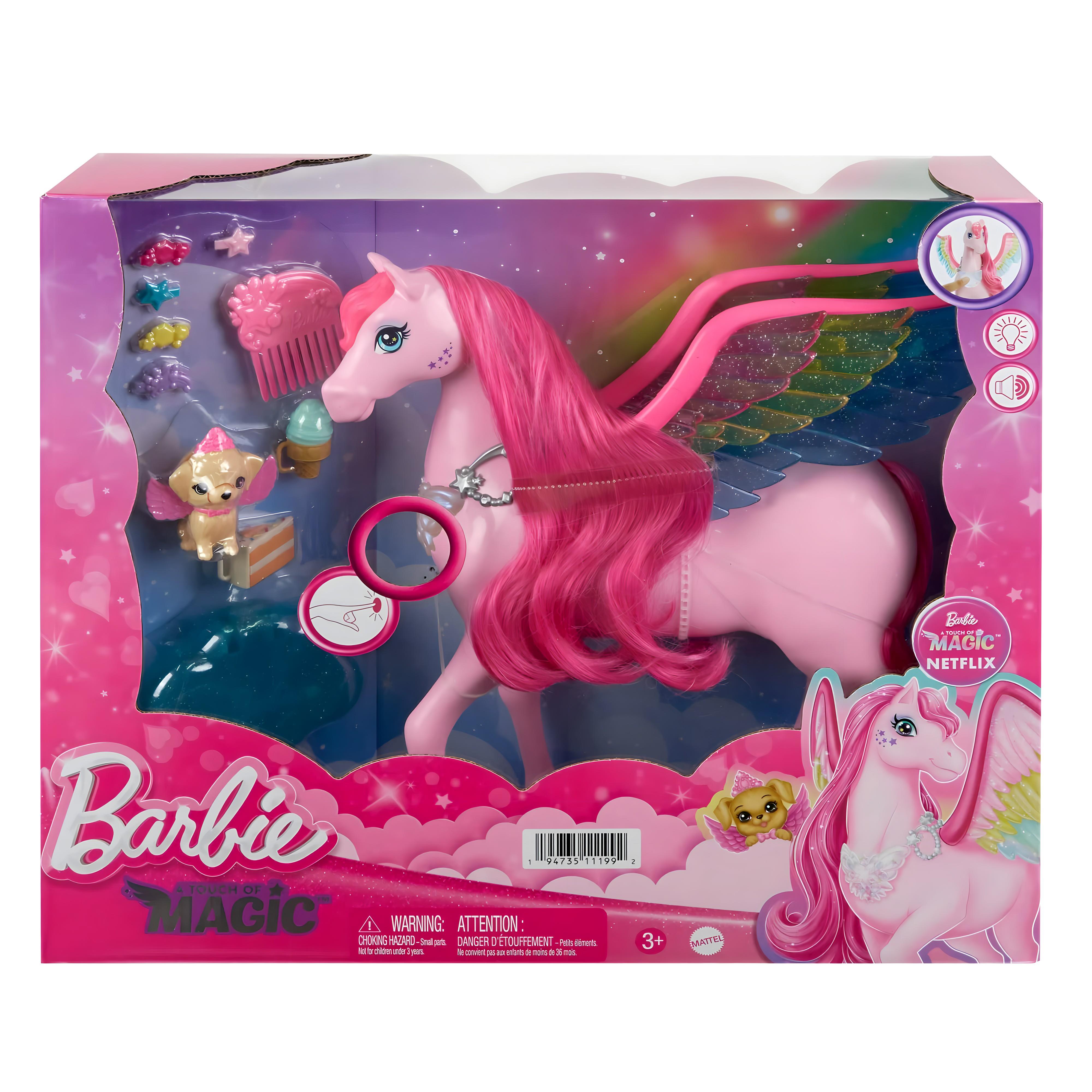 BARBIE A TOUCH OF MAGIC AKSESUARLI PEGASUS HLC40 Diğer HLC40