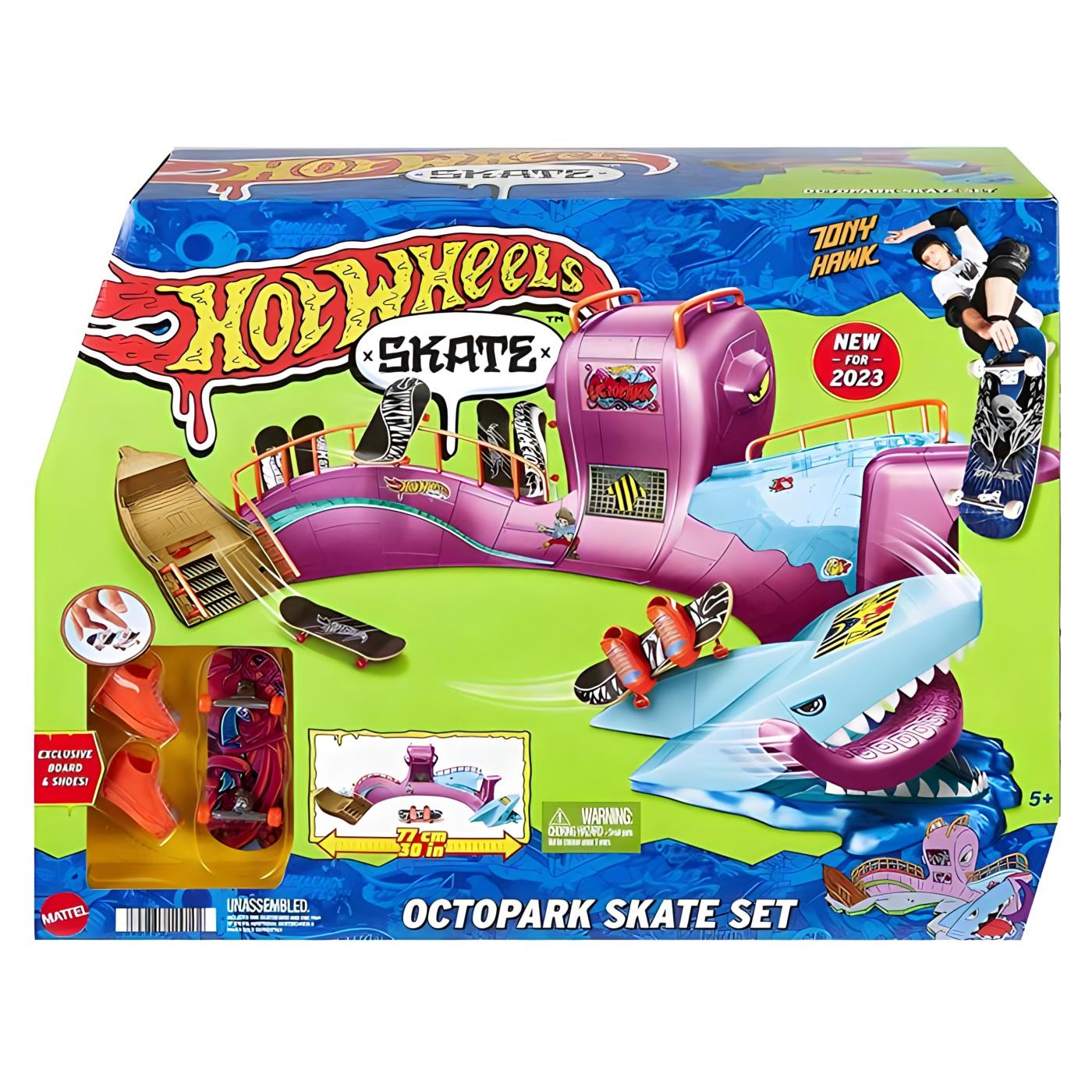 HOT WHEELS SKATE AHTAPOT KAYKAY PARKI OYUN SETI HMK01 Diğer HMK01