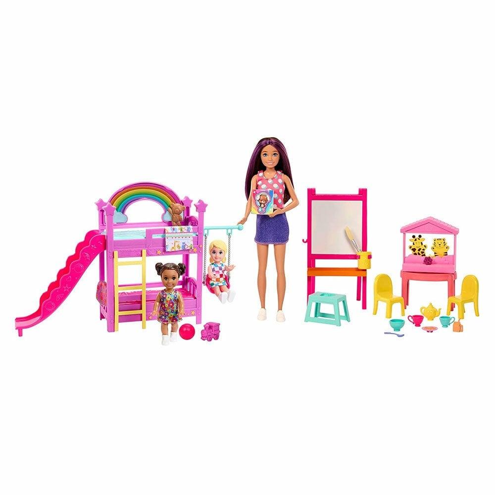 Barbie Skipper Bebek Bakıcılığı Eğlencesi Oyun Seti HND18 Diğer HND18
