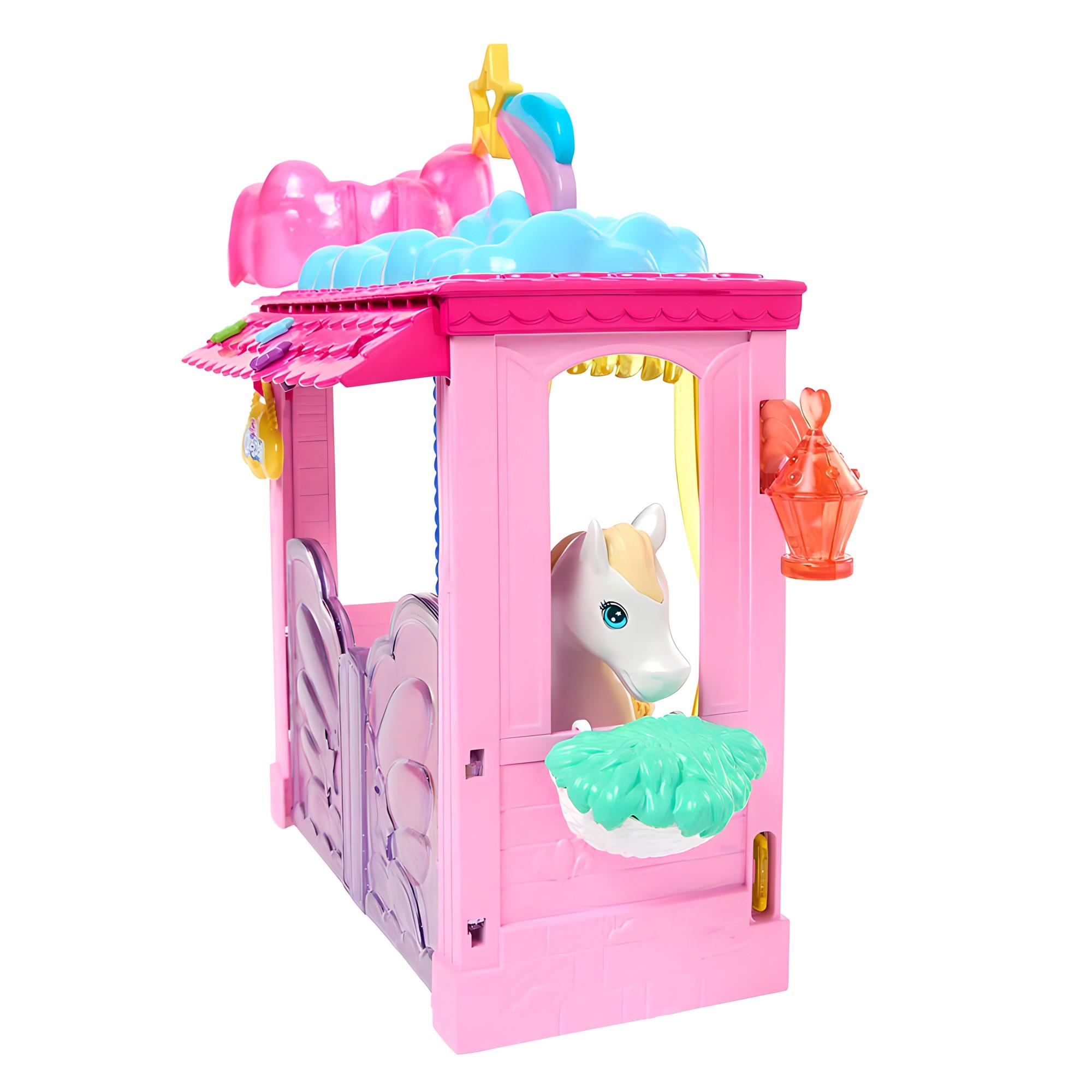 BARBIE A TOUCH OF MAGIC CHELSEA VE PEGASUS OYUN SETI HNT67 Diğer HNT67