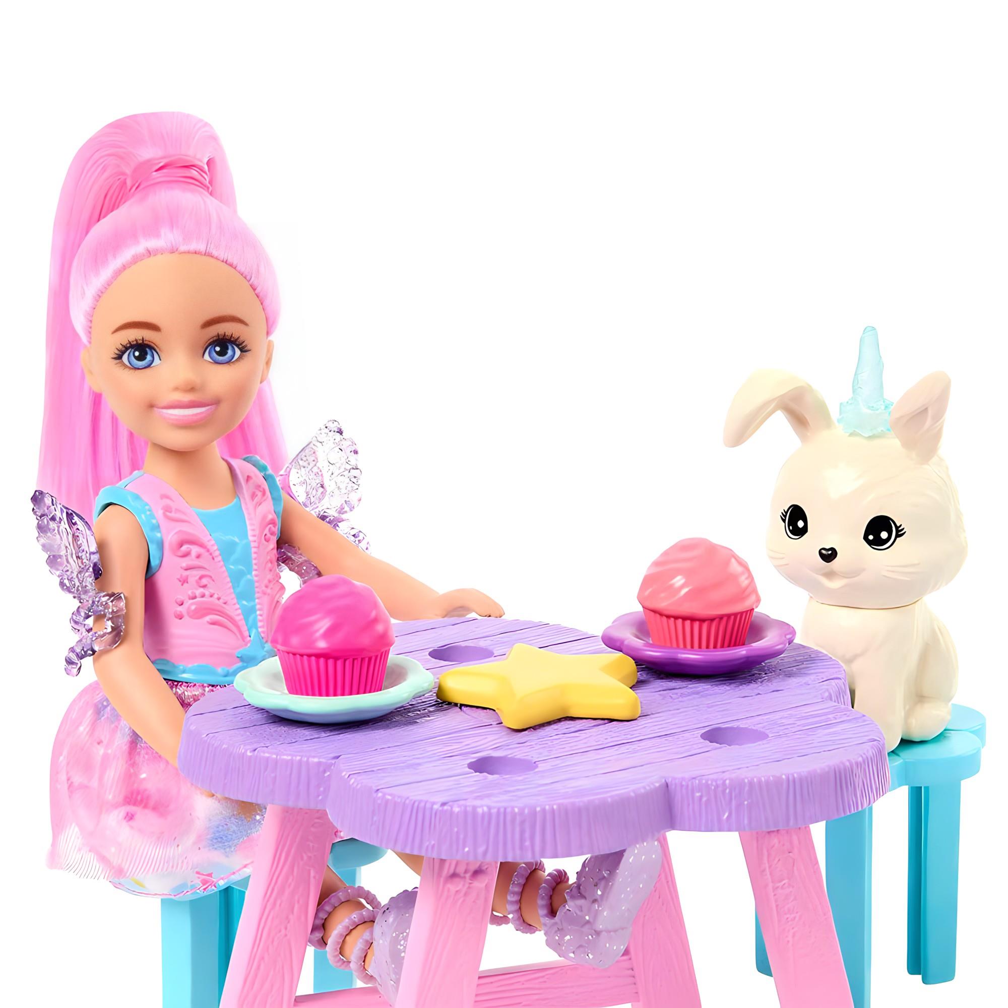 BARBIE A TOUCH OF MAGIC CHELSEA VE PEGASUS OYUN SETI HNT67 Diğer HNT67