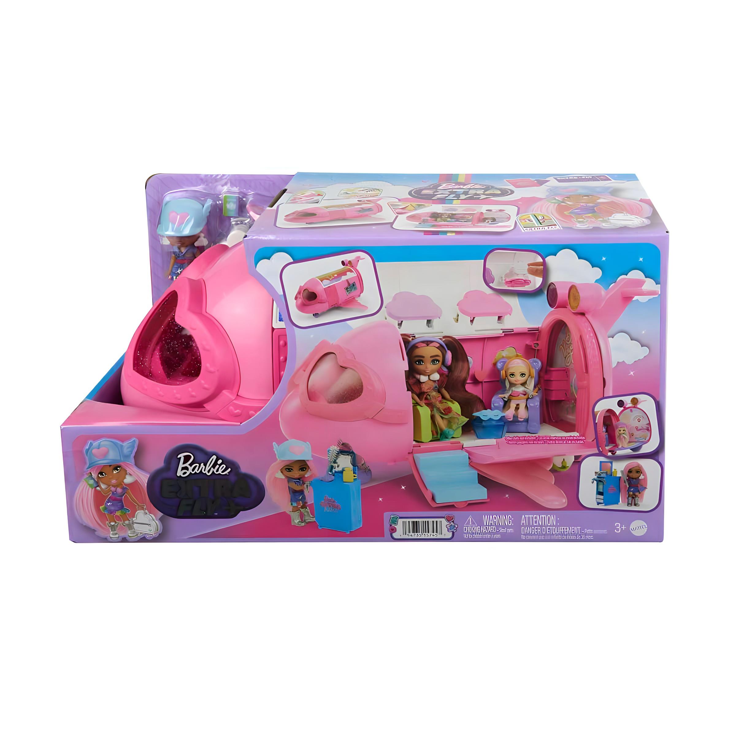 BARBIE EXTRA JET VE EXTRA MINI MINIS OYUN SETI HPF72 Diğer HPF72