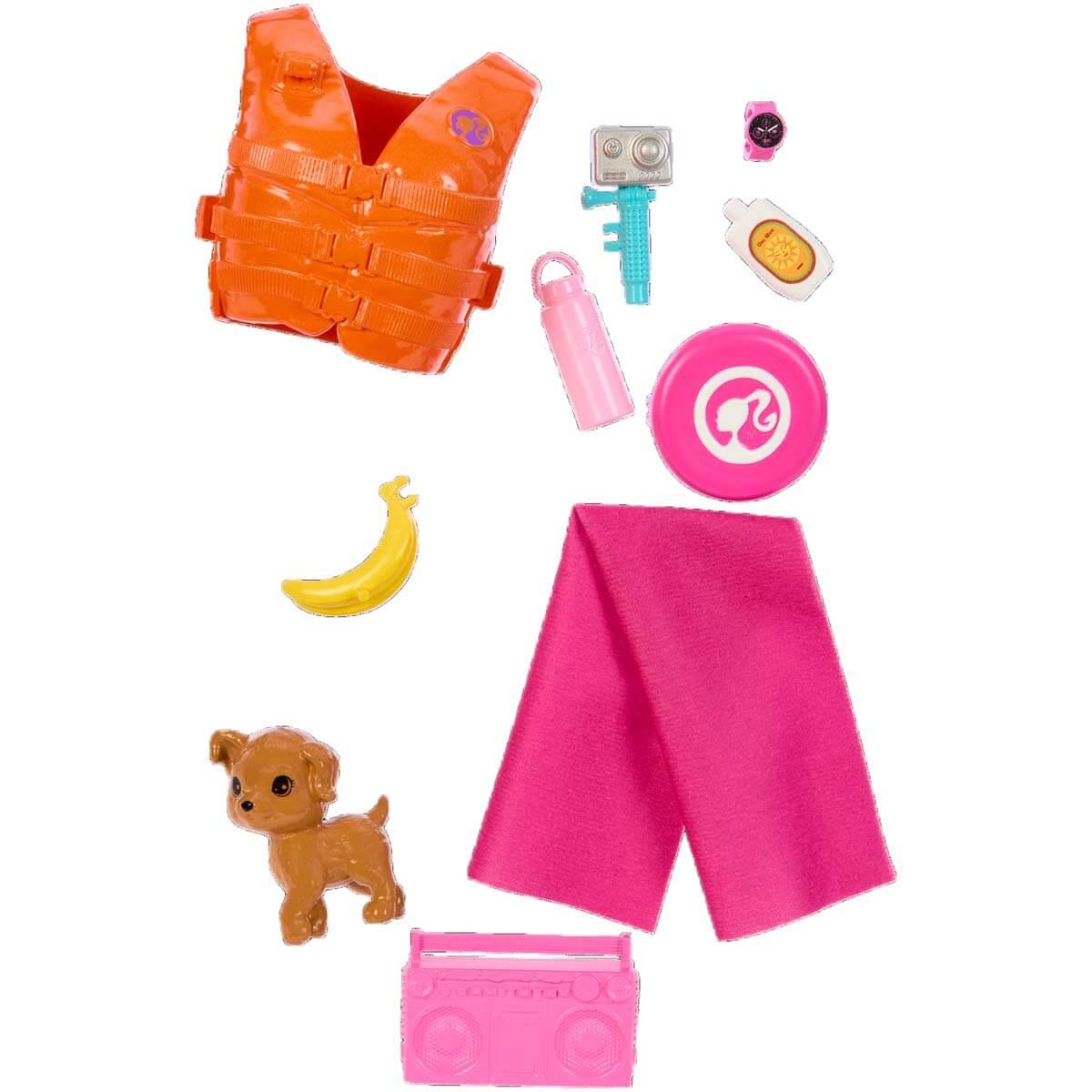 BARBIE SORF YAPIYOR OYUN SETI HPL69 Diğer HPL69