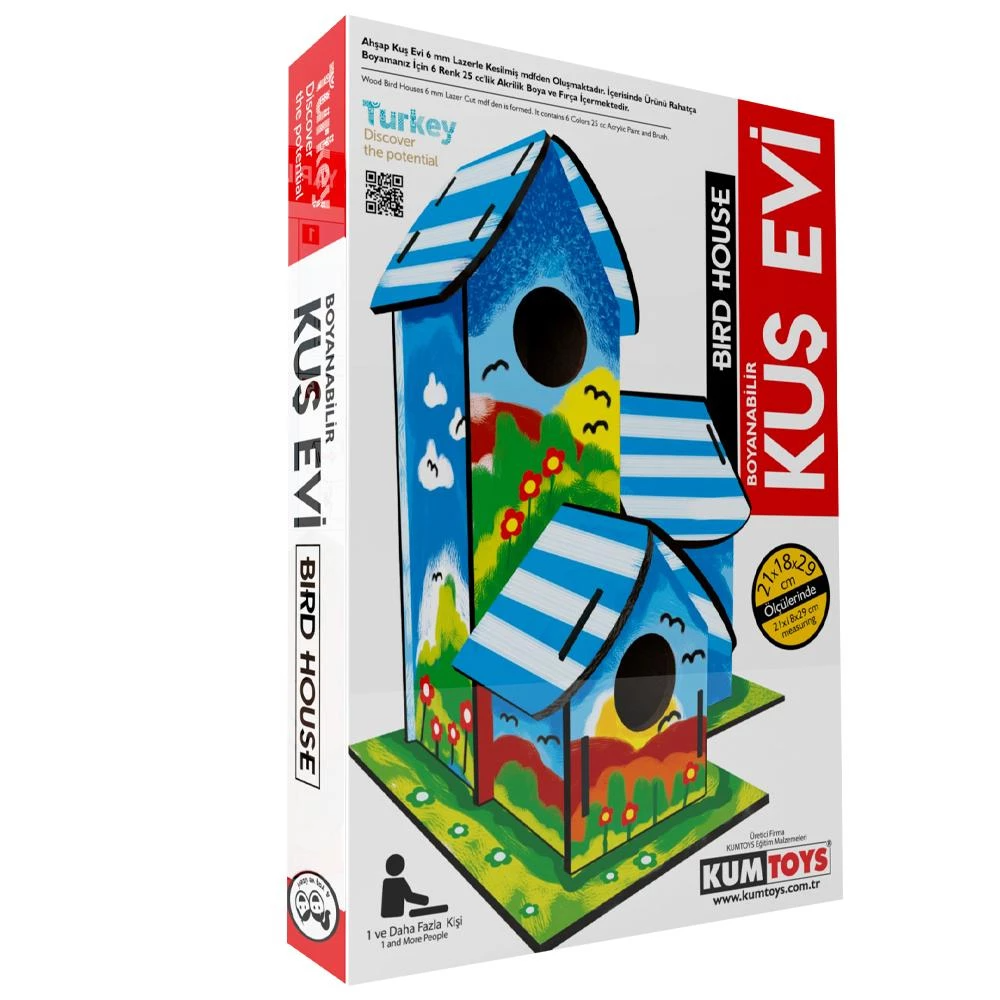 KUMTOYS KUS EVI 3LU Diğer KM5269