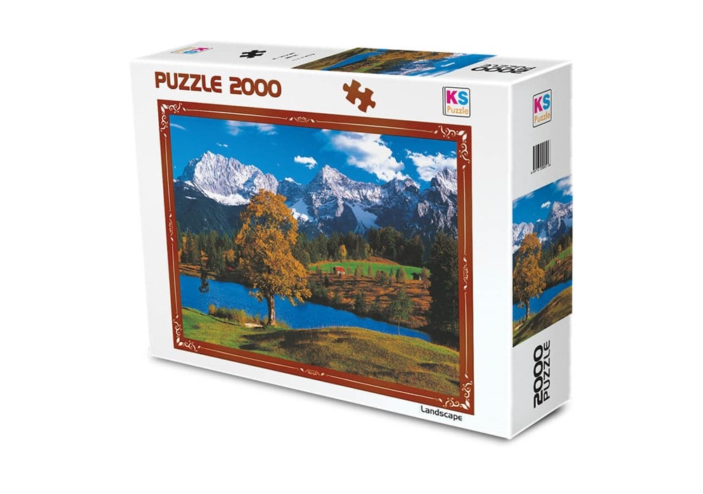 KS 2000 PARCA PUZZLE BAVARIAN ALPS Diğer KS 11218