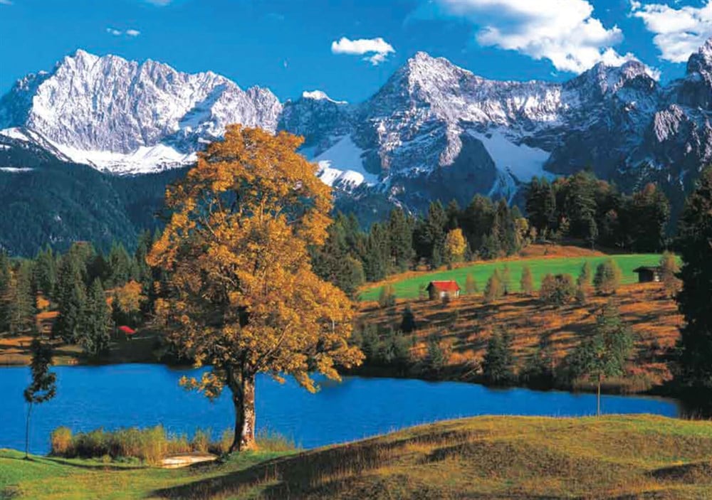 KS 2000 PARCA PUZZLE BAVARIAN ALPS Diğer KS 11218