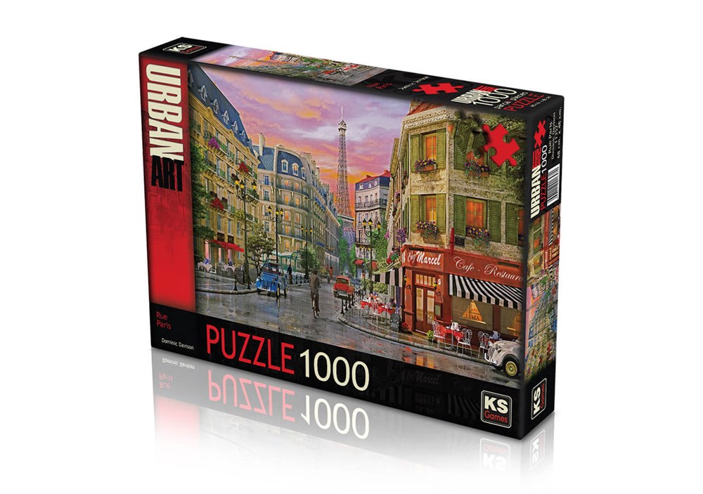 KS 1000 PARCA PUZZLE RUE PARIS Diğer KS 11357