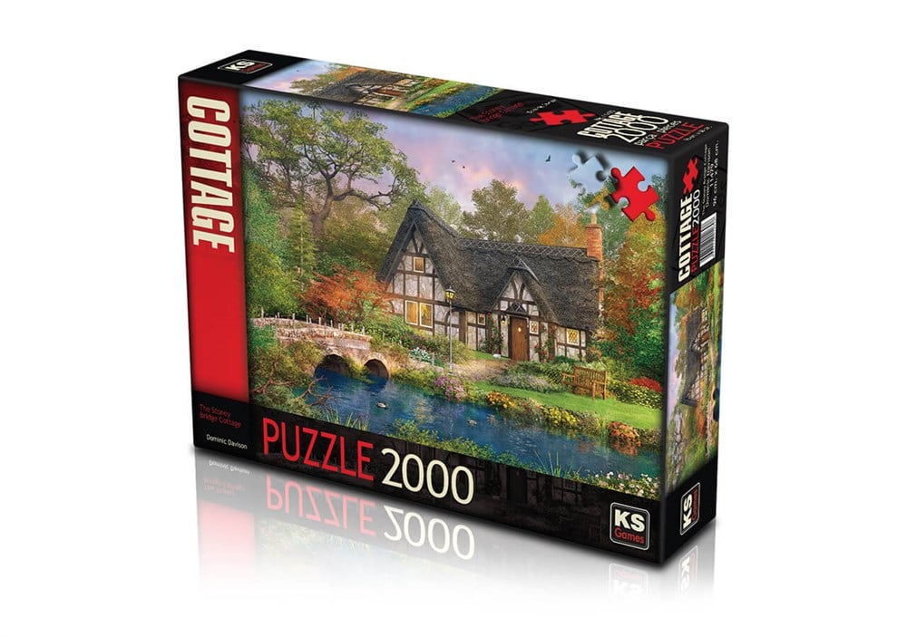 KS 2000 PARCA PUZZLE THE STONEY BRIDGE COTTAGE Diğer KS 11479