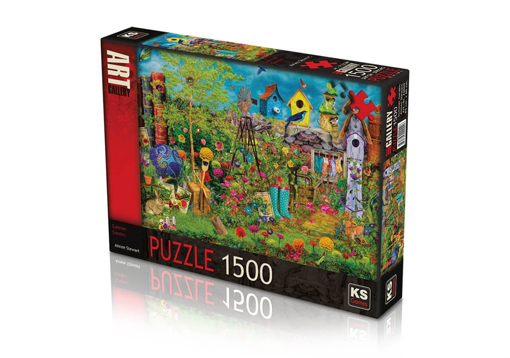 KS 1500 PARCA PUZZLE SUMMER GARDEN Diğer KS 22009
