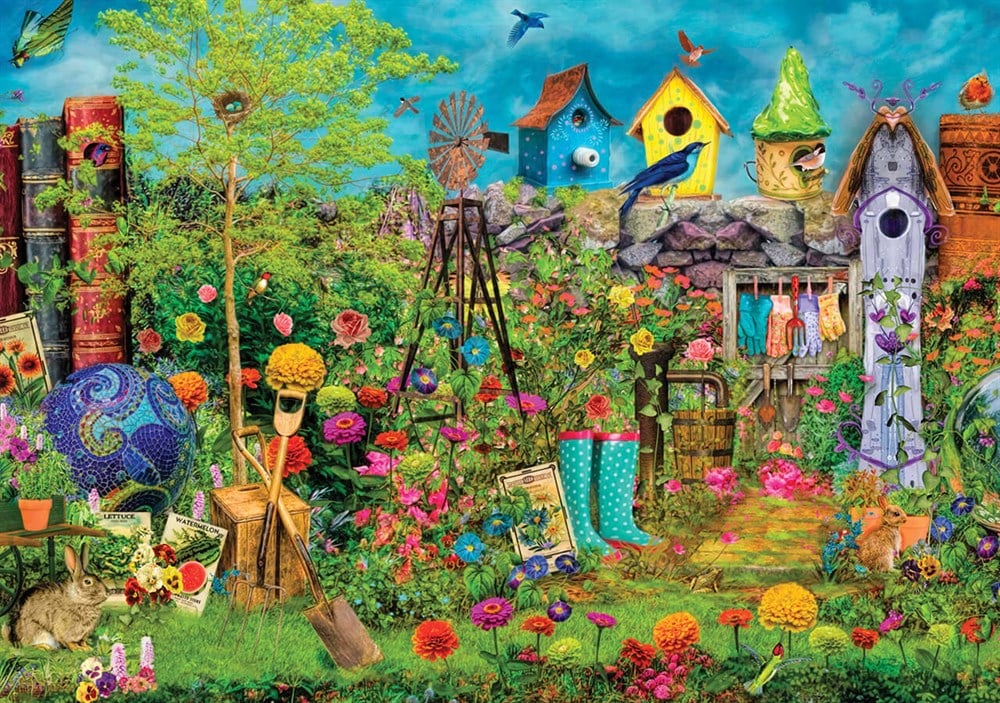 KS 1500 PARCA PUZZLE SUMMER GARDEN Diğer KS 22009