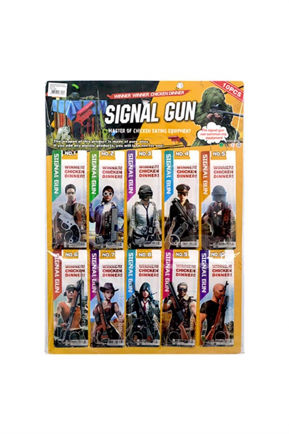 Metal Anahtarlık Pubg Silah Paket Diğer KZL 1909095