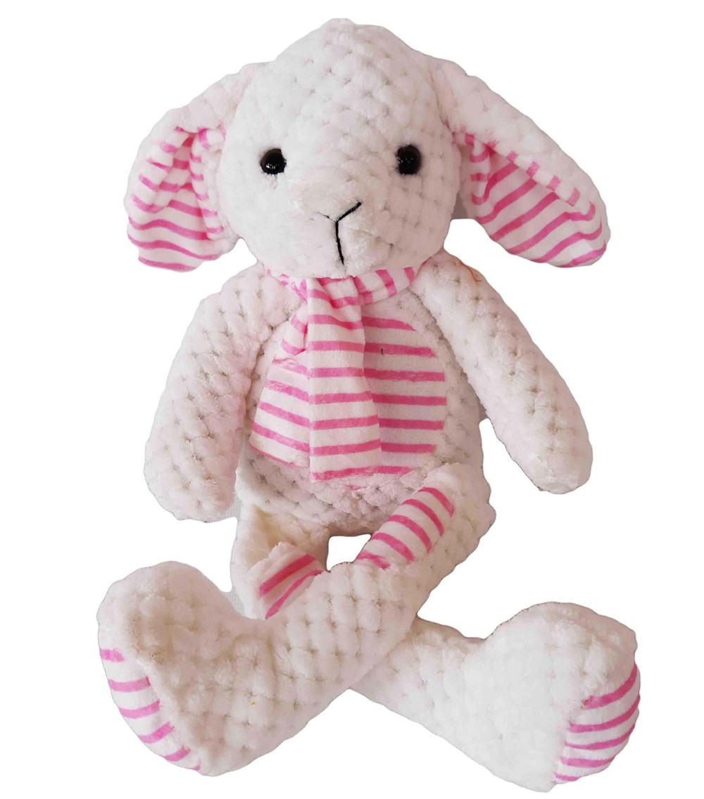 Peluş Beyaz Tavşan 25 Cm KZL DF A5403A Diğer KZL DF A5403A