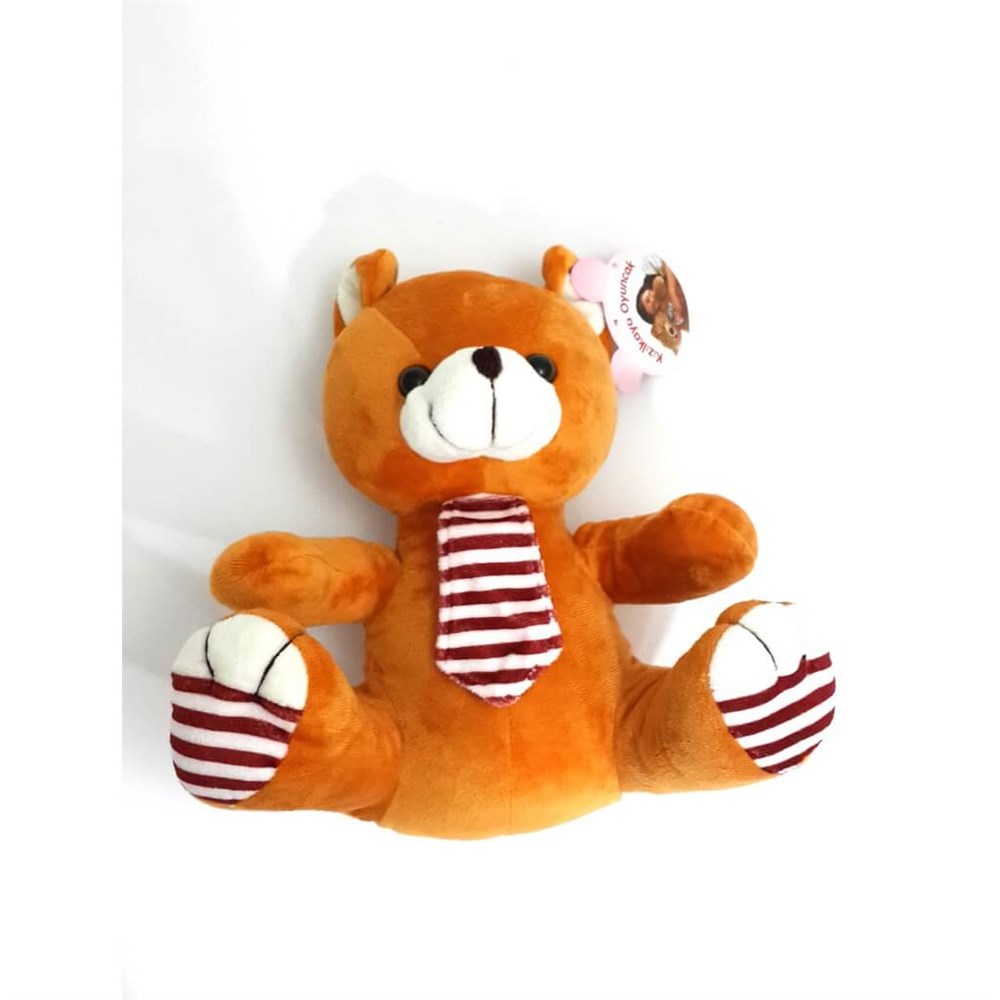 Peluş Kravatlı Ayı 3 Ass KZL DF A5459 Diğer KZL DF A5459