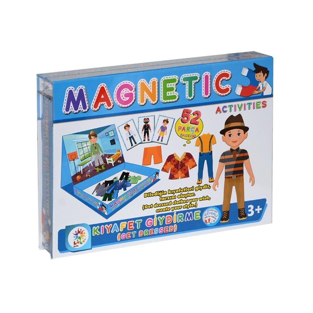 Laço Kids Manyetik Aktiviteler Kıyafet Giydirme Mavi Diğer LC7162