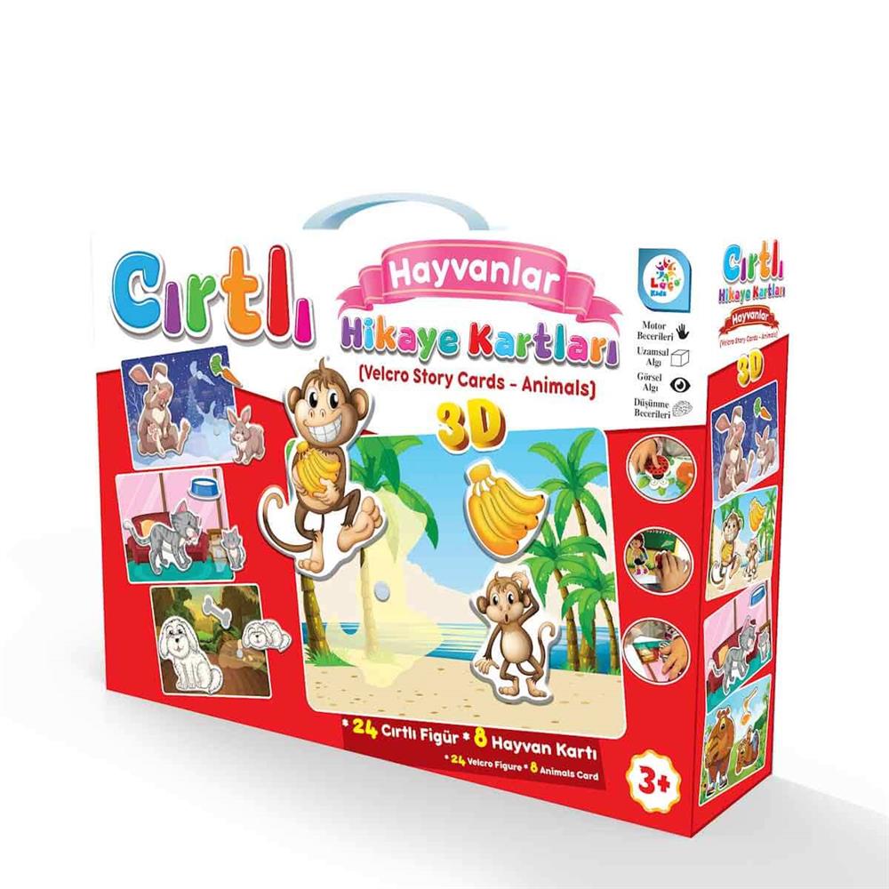 Cırtlı Hikaye Kartları Hayvanlar Diğer LC7205