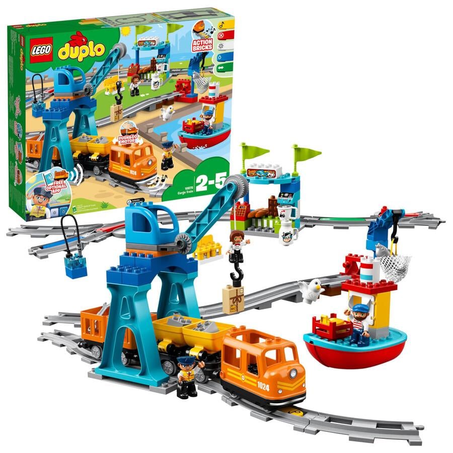 LEGO DUPLO TOWN KARGO TRENI 10875 Diğer LED10875