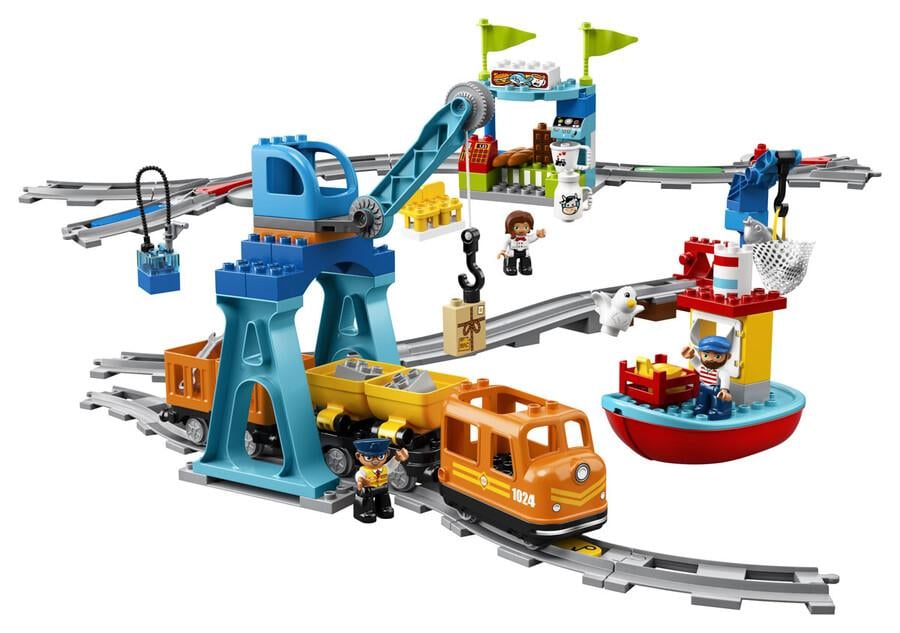 LEGO DUPLO TOWN KARGO TRENI 10875 Diğer LED10875