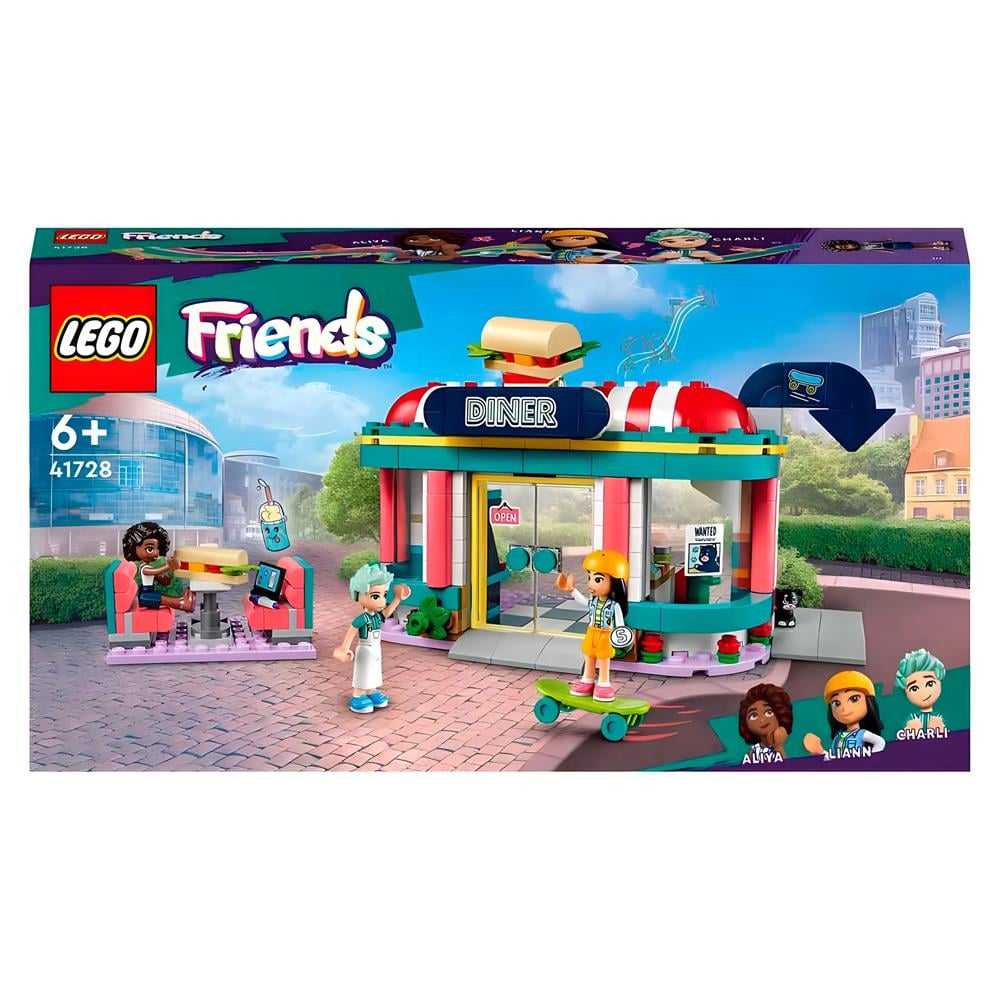 LEGO FRIENDS HEARTLAKE SEHIR MERKEZI RESTORANI 41728 Diğer LGF41728