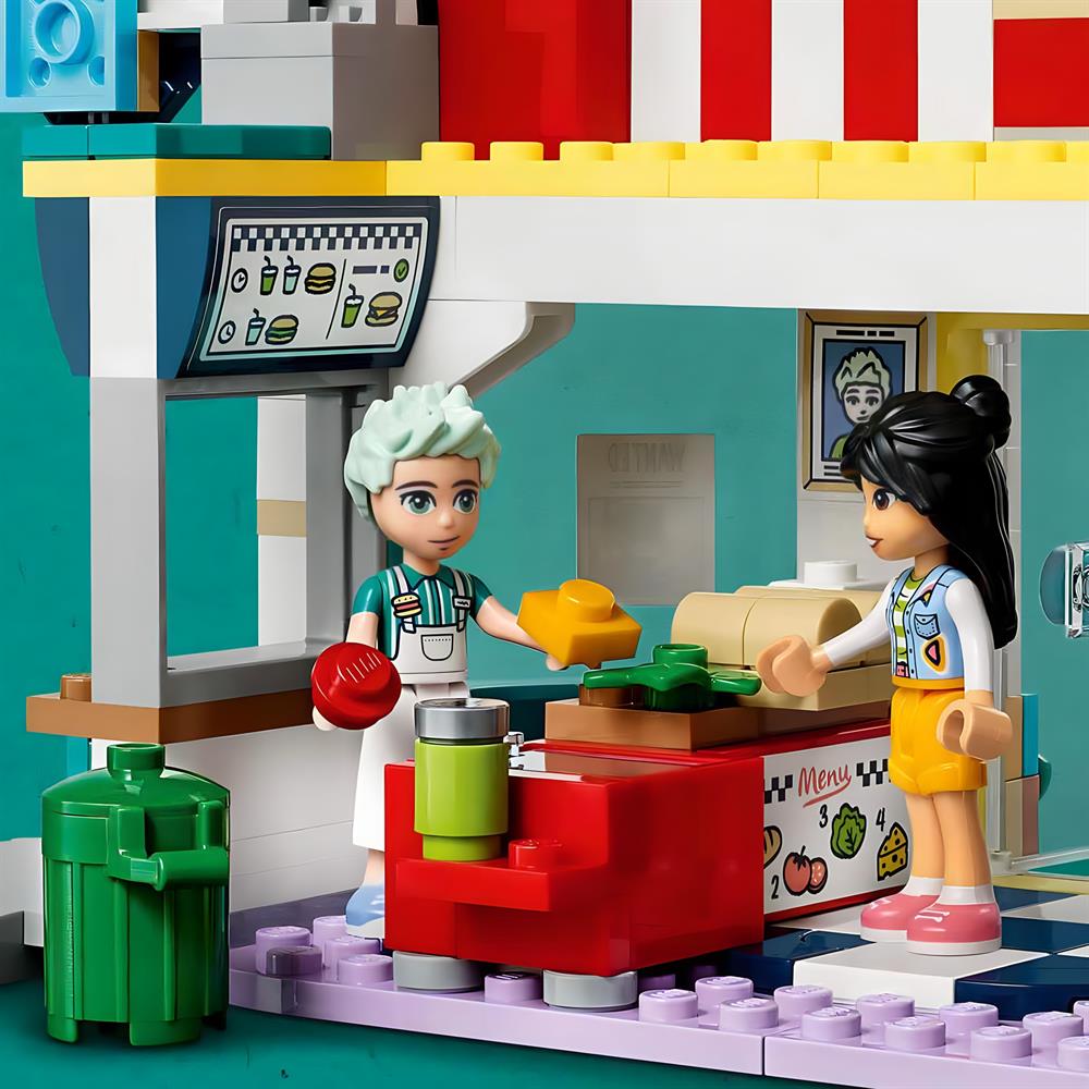 LEGO FRIENDS HEARTLAKE SEHIR MERKEZI RESTORANI 41728 Diğer LGF41728