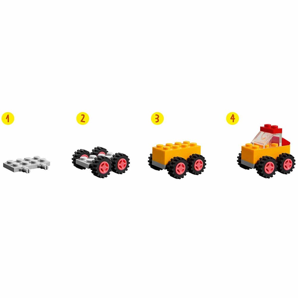 LEGO CLASSIC YAPIM PARCALARI VE TEKERLEKLER 11014 Diğer LMC11014