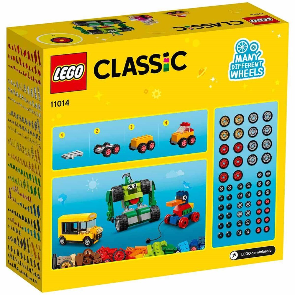 LEGO CLASSIC YAPIM PARCALARI VE TEKERLEKLER 11014 Diğer LMC11014