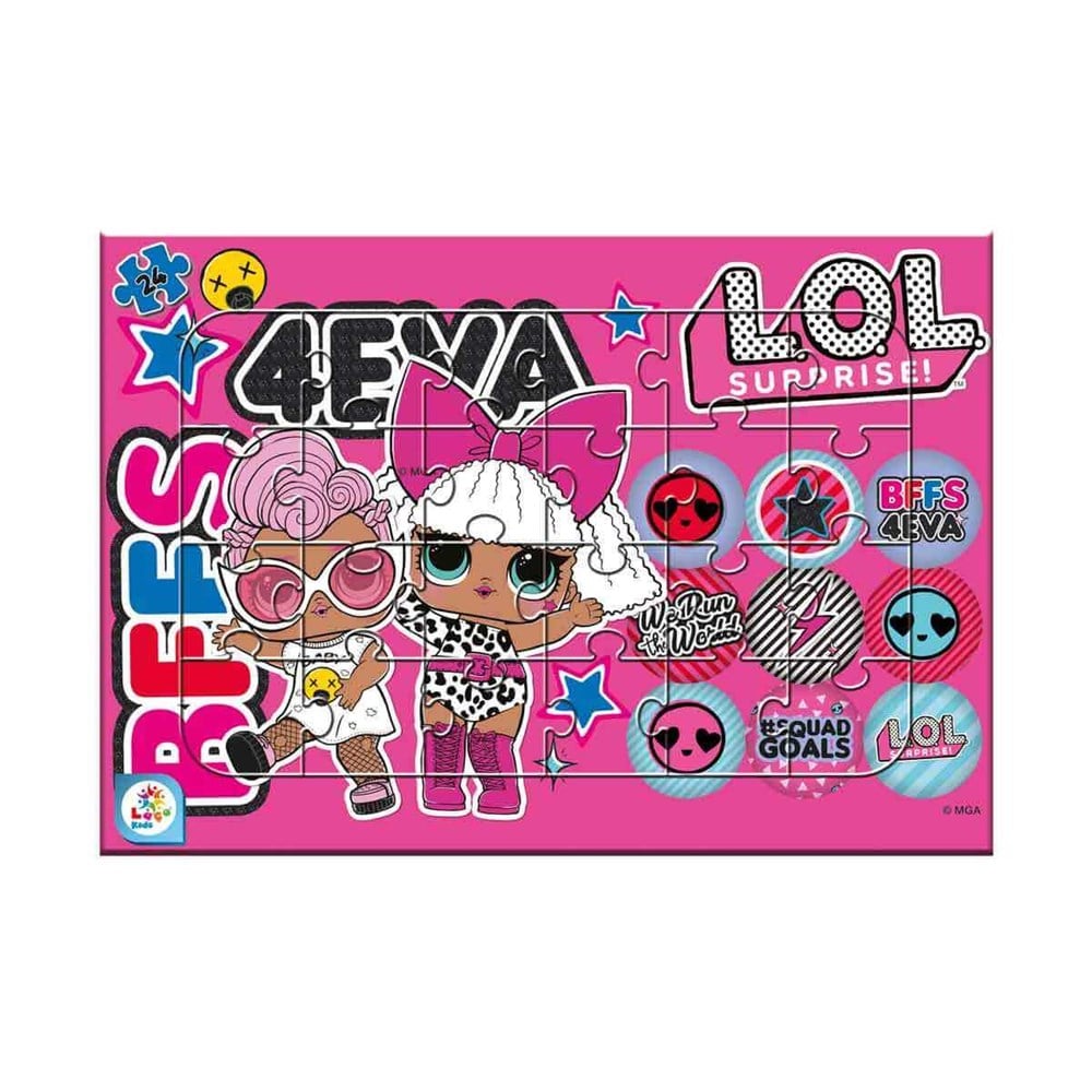 LOL 24 Parça Çocuk Puzzle Diğer LOL7594