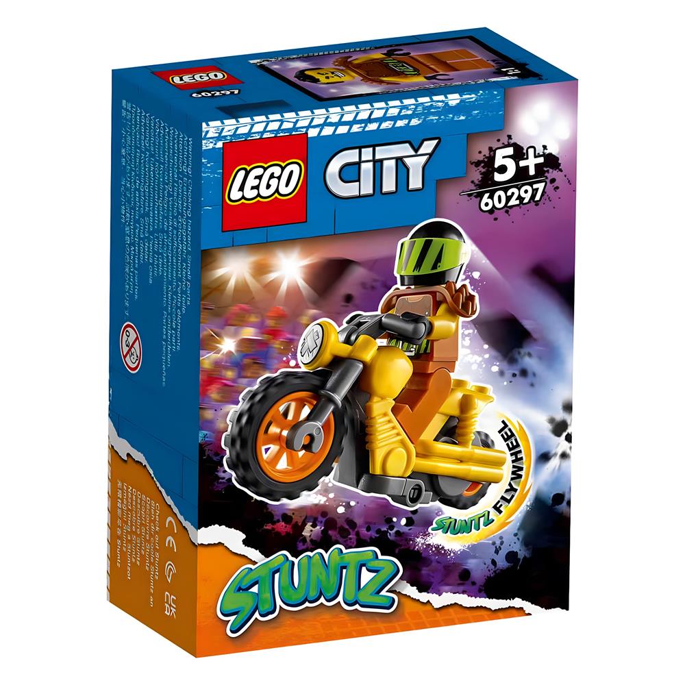 Lego City Stuntz Yıkım Gösteri Motosikleti 60297-3