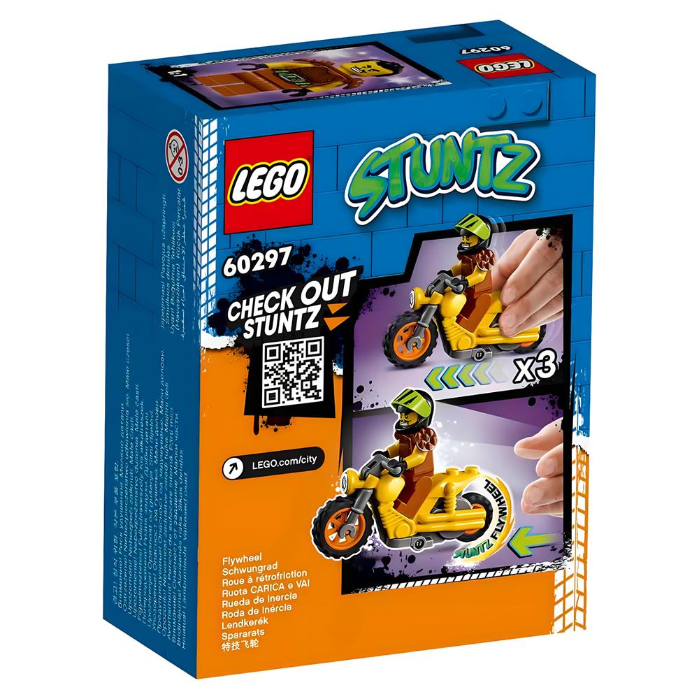 Lego City Stuntz Yıkım Gösteri Motosikleti 60297-5