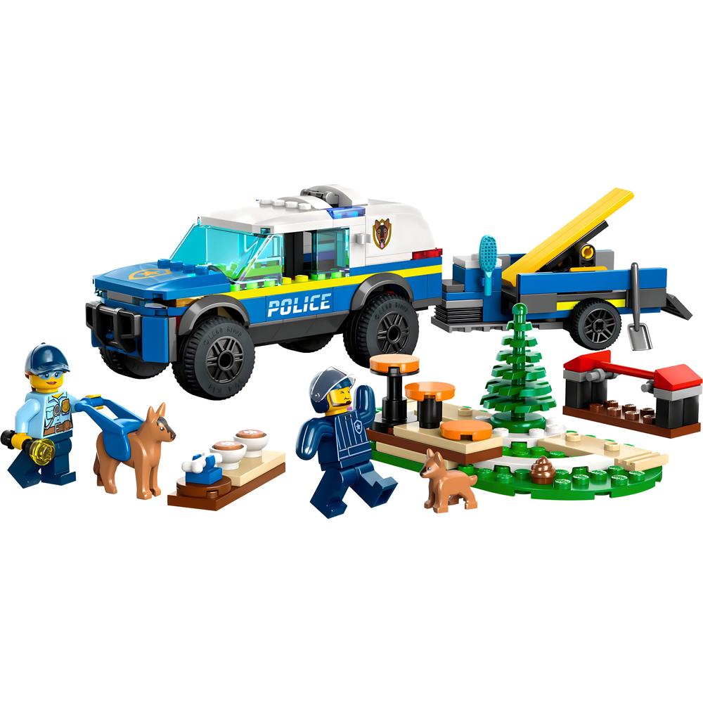 LEGO CITY MOBIL POLIS KOPEGI EGITIMI 60369 Diğer LSC60369