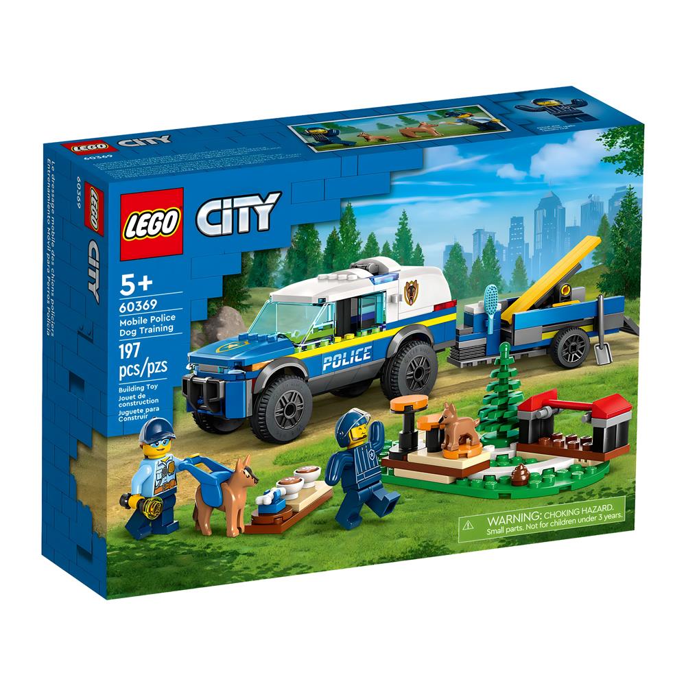 LEGO CITY MOBIL POLIS KOPEGI EGITIMI 60369 Diğer LSC60369