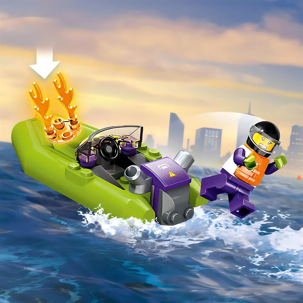 LEGO City İtfaiye Kurtarma Teknesi 60373 Diğer LSC60373