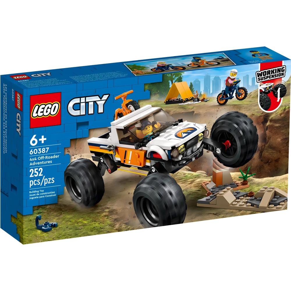 LEGO CITY 4&4 ARAZI ARACI MACERALARI 60387 Diğer LSC60387