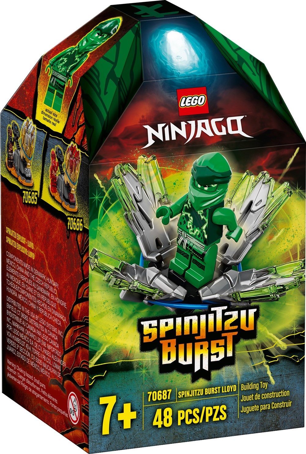 LEGO NINJAGO SPINJITZU PATLAMASI LLOYD 70687 Diğer LSL70687
