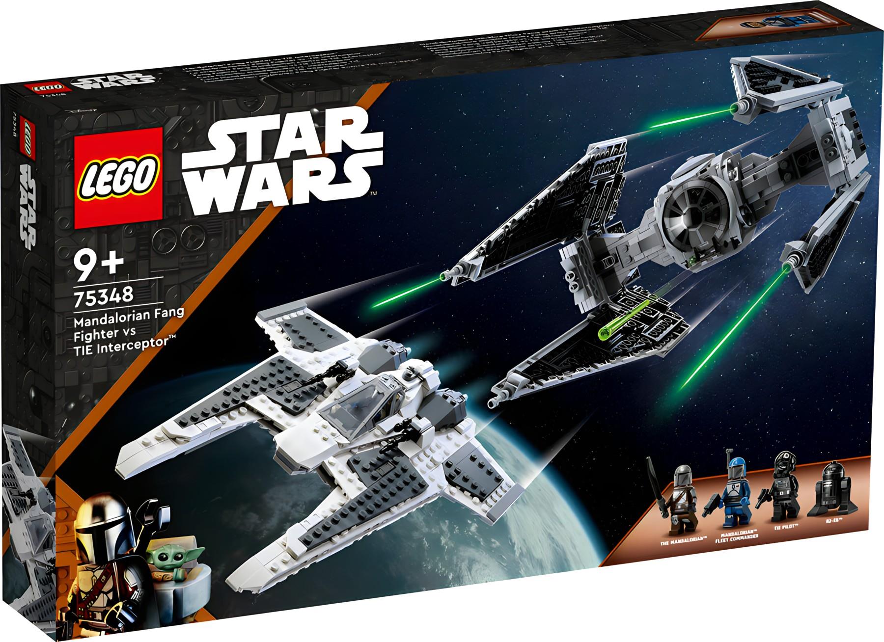 LEGO STAR WARS MANDALORIAN FANG FIGHTER TIE INTERCEPTORA KARSI 75348 Diğer LSW75348