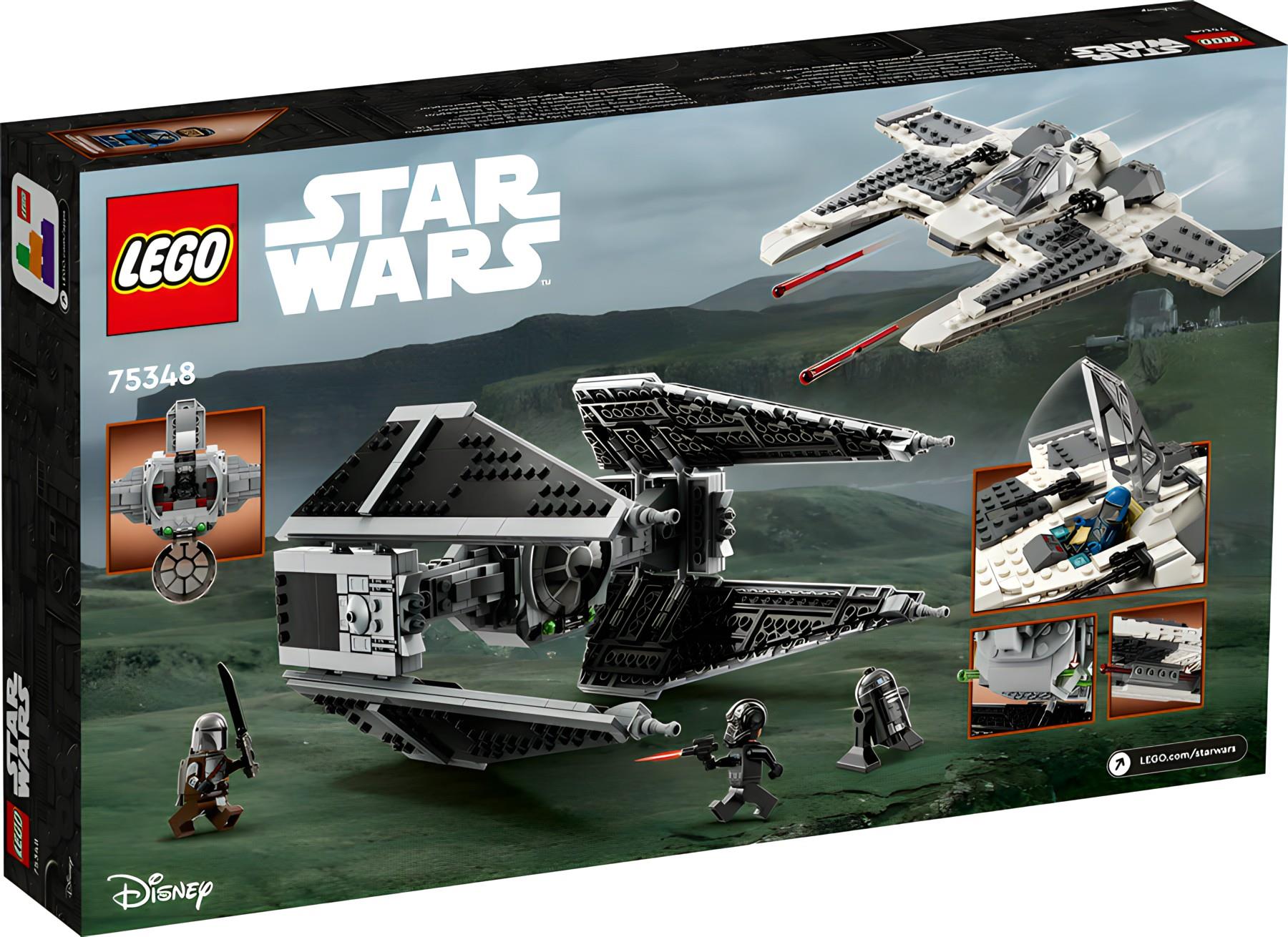 LEGO STAR WARS MANDALORIAN FANG FIGHTER TIE INTERCEPTORA KARSI 75348 Diğer LSW75348