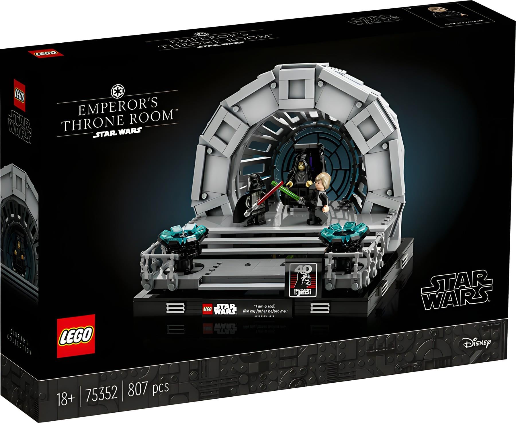 LEGO STAR WARS EMPERORS THRONE ROOM DIORAMASI 75352 Diğer LSW75352