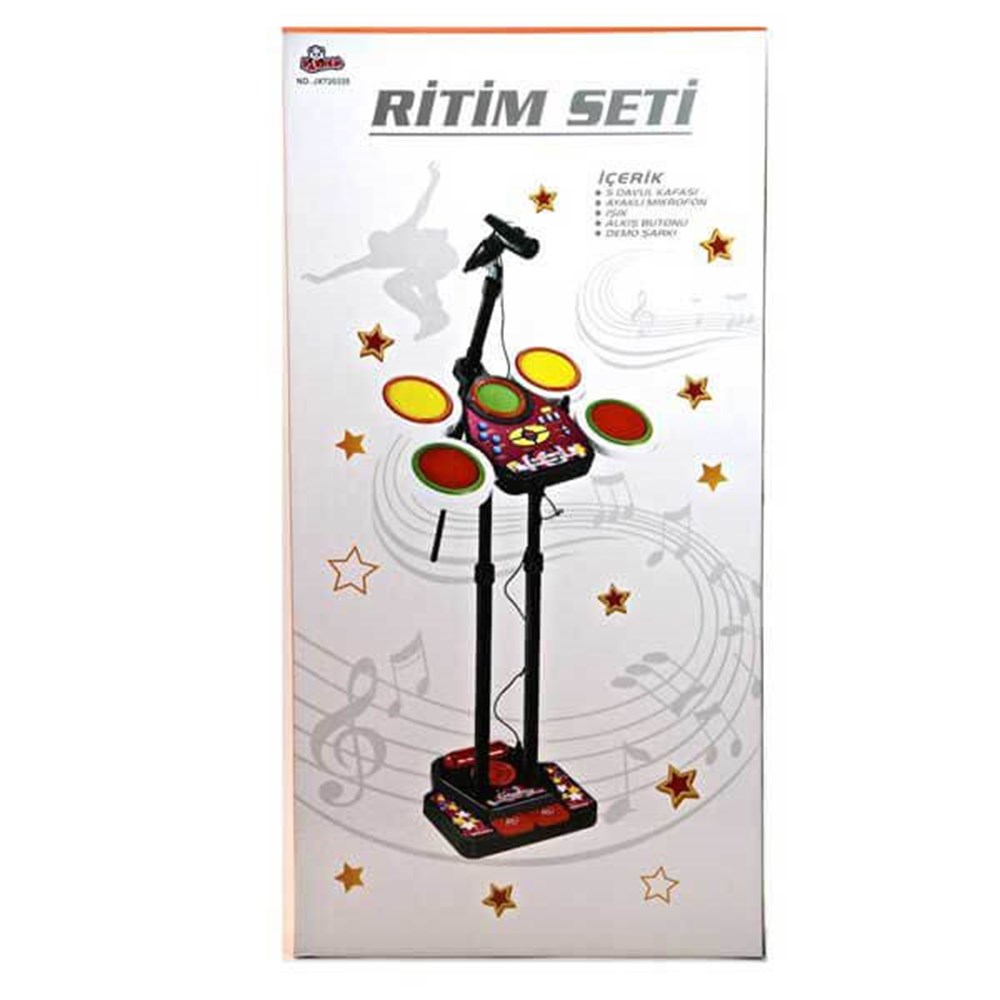 Kutulu Mikrofonlu Orkestra Set Siyah Diğer N900 JXT20335 S