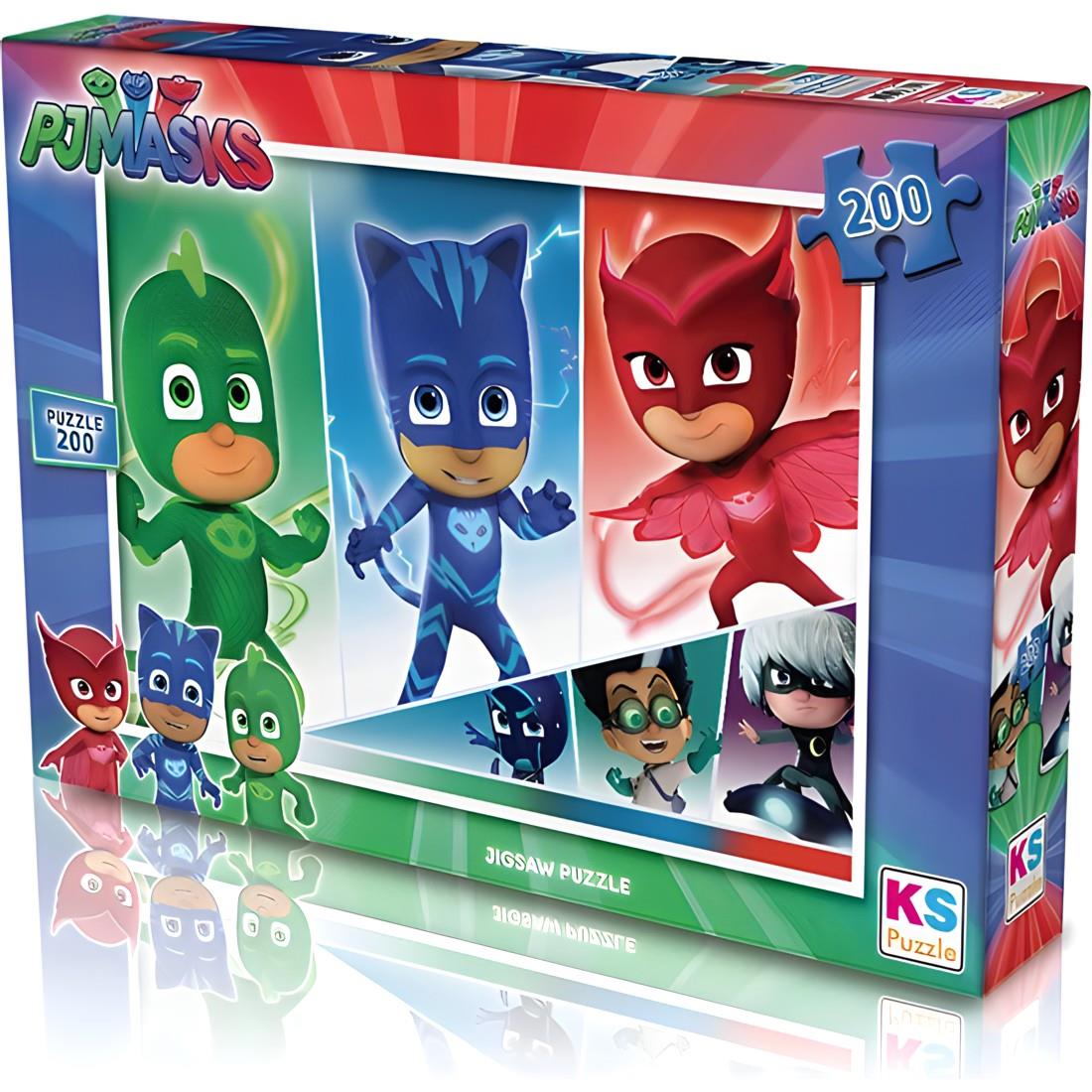 KS PUZZLE 200 PARCA PJMASKS PJM113 Diğer PJM113