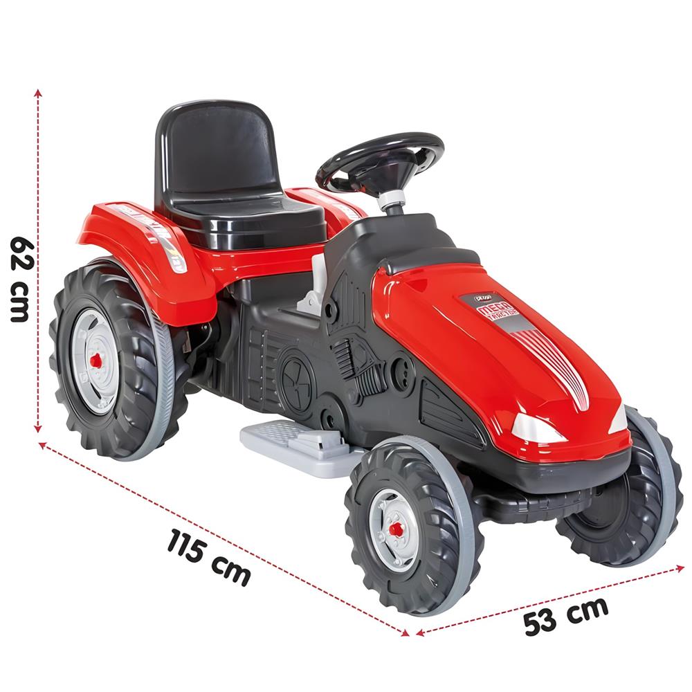 PILSAN MEGA TRAKTOR 12V AKULU KIRMIZI Diğer PLS 05 276 K