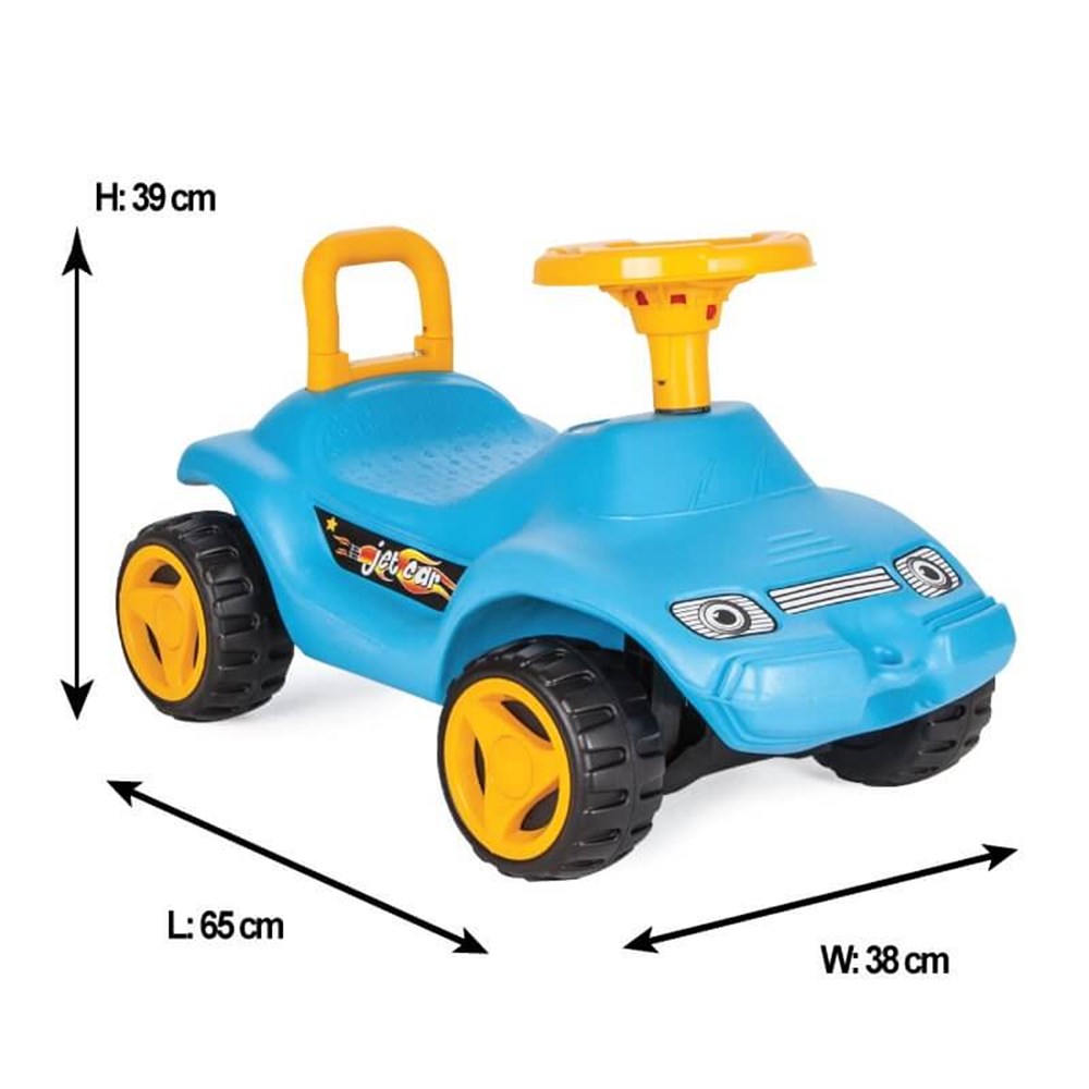 PILSAN PEDALSIZ JET CAR ARABA MAVI Diğer PLS 06 806 M