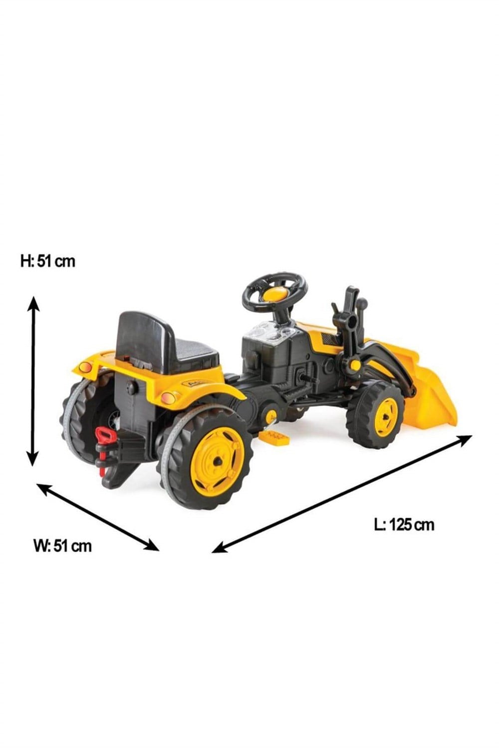 Pilsan Active Traktör Kepçeli Sarı 07315 Diğer PLS 07 315
