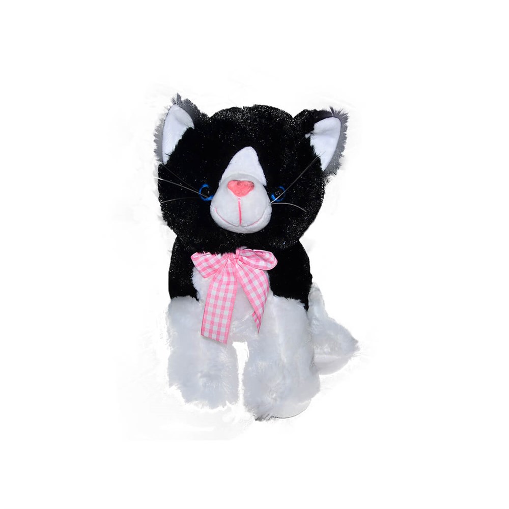 Peluş 25 Cm Kurdelalı Kedi Diğer PWS517 A 25