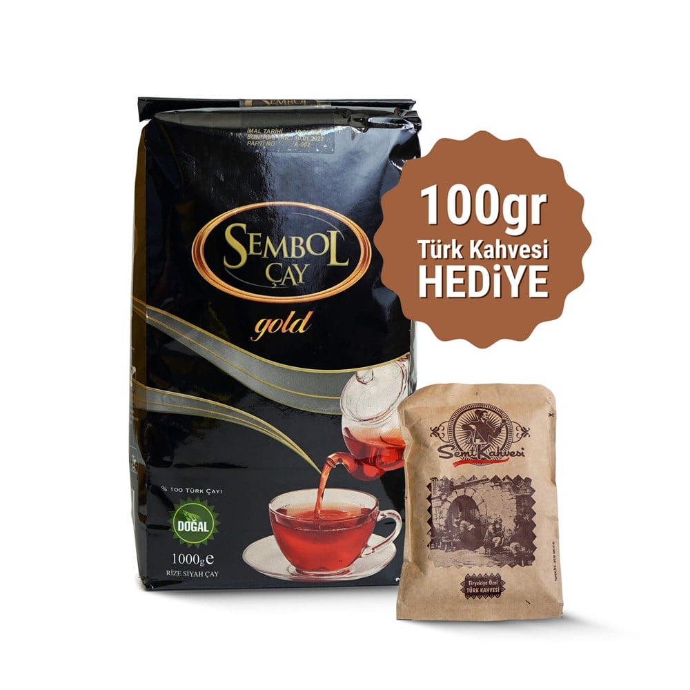 SEMBOL GOLD CAY 1000 GR TURK KAHVESI HEDIYELI Diğer SMBL002