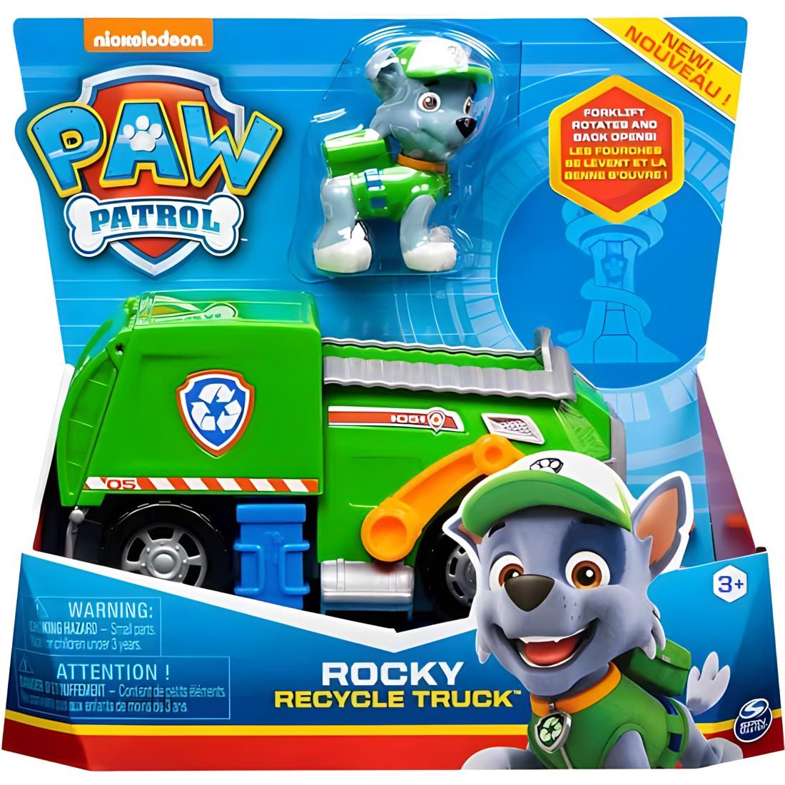PAW PATROL GOREV ARACI VE KAHRAMANLARI ROCKY 20114325 Diğer SPIN 20114325
