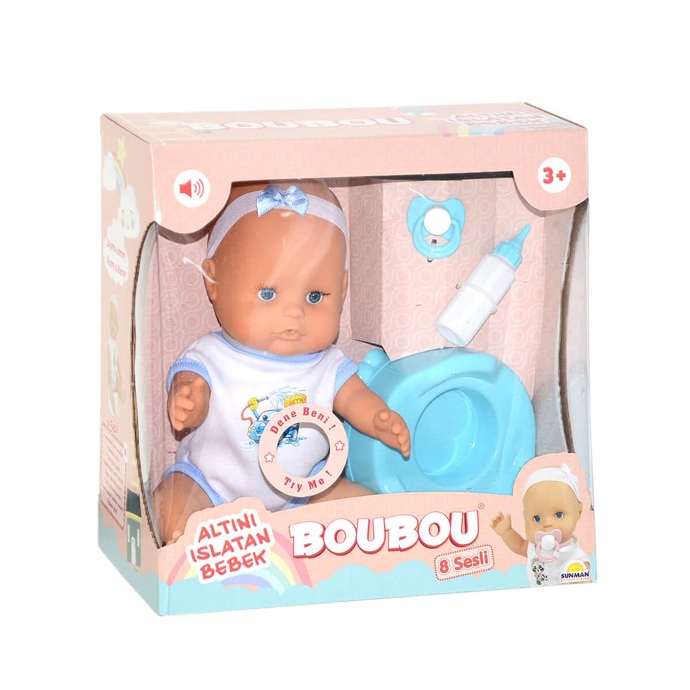 BOU ALTINI ISLATAN 30 CM SESLI BEBEK Diğer SUN30091