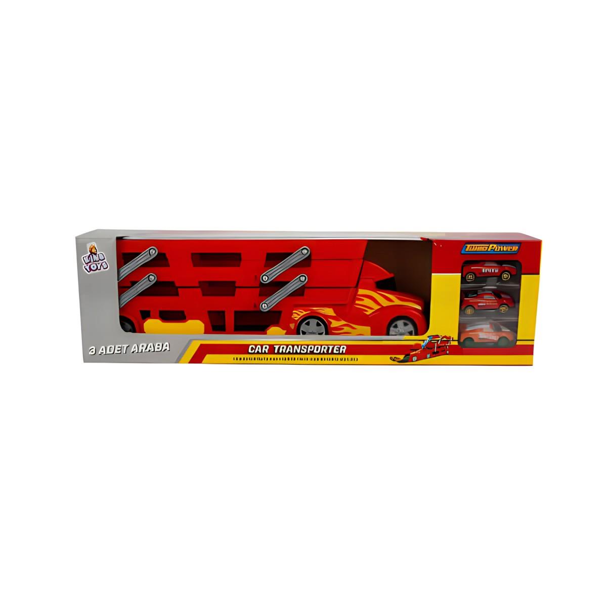 3 KATLI 3 ARACLI TRANSPORTER OYUN SETI Diğer TKM 1032