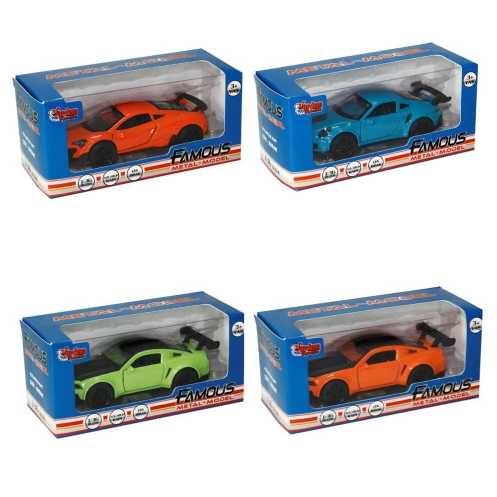 Kutulu Die-Cast Çekbırak 1:36 Araba Diğer VAR TIN 388